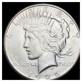 1925-S Silver Peace Dollar UNCIRCULATED