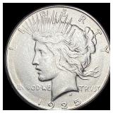 1925-S Silver Peace Dollar UNCIRCULATED