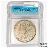 1885-O Morgan Silver Dollar ICG MS65