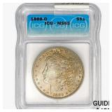 1888-O Morgan Silver Dollar ICG MS65