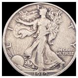 1919 Walking Liberty Half Dollar NEARLY UNCIRCULAT