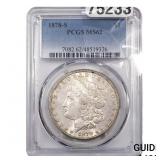 1878-S Morgan Silver Dollar PCGS MS62