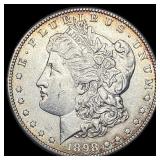 1898-S Silver Morgan Dollar CLOSELY UNCIRCULATED