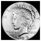1935 Silver Peace Dollar CHOICE BU