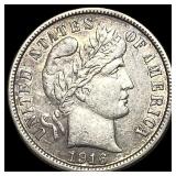 1916-S Silver Barber Dime CHOICE AU
