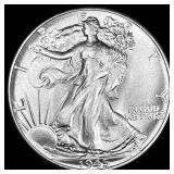 1945-S Silver Walking Liberty Half Dollar UNCIRCUL