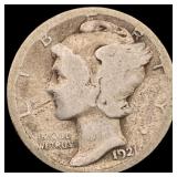 1927-D Silver Mercury Dime NICELY CIRCULATED