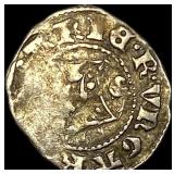 1386-1395 Hungary Silver Denar CLOSELY UNCIRCULATE