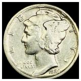 1924 Mercury Dime NEARLY UNCIRCULATED