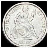 1886 Seated Liberty Dime CLOSELY UNCIRCULATED