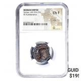Roman Tacitus, AD 275-276 BI Aurelianianus NGC Ch