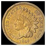 1860 Copper-Nickel Indian Head Cent CLOSELY  UNCI