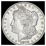 1878 Silver Morgan Dollar NEARLY UNCIRCULATED