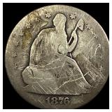 1876-S Silver Half Dollar NICELY CIRCULATED