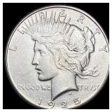 1925-S Silver Peace Dollar UNCIRCULATED