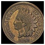 1859 Copper-Nickel Indian Head Cent CLOSELY  UNCI