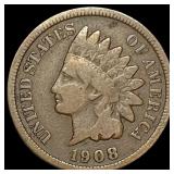1908-S Indian Head Cent LIGHTLY CIRCULATED