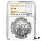 2021-S Silver Eagle NGC MS70