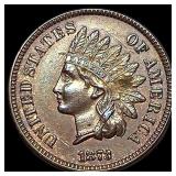 1873 Indian Head Cent UNCIRCULATED