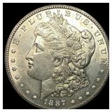 1887-S Silver Morgan Dollar UNCIRCULATED
