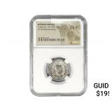 Roman Gallienus, AD 253-268 BI Dbl-Denarius NGC C