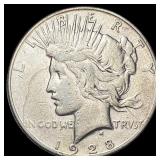 1928 Peace Silver Dollar LIGHTLY CIRCULATED