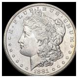 1881-S Silver Morgan Dollar CHOICE BU