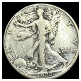 1920-D Walking Liberty Half Dollar LIGHTLY  CIRCU