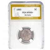 1883 Liberty Victory Nickel PGA MS66+ No Cents