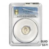 1836 Great Britain Silver 4 Pence S-3837 PCGS MS63