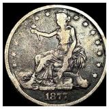 1877-S Silver Trade Dollar NICELY CIRCULATED