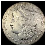 1879-CC Silver Morgan Dollar ABOUT  UNCIRCULATED