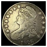 1826 Capped Bust Half Dollar LIGHTLY  CIRCULATED