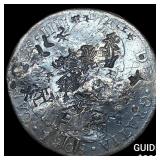 1808 Colonial Spain Silver 8 Reales Chopmarks NEAR