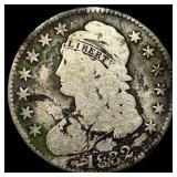 1832 Capped Bust Silver Half Dollar  UNCIRCULATED