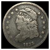 1835 Capped Bust Half Dime NICELY CIRCULATED