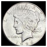 1926-S Silver Peace Dollar CLOSELY UNCIRCULATED