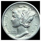 1920-S Silver Mercury Dime UNCIRCULATED