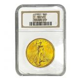 1922 $20 Gold Double Eagle NGC MS63