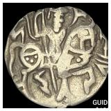 India Rajput 700-1000  Silver Jital NEARLY UNCIRC