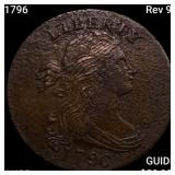 1796 Rev 95 Draped Bust Large Cent HIGH GRADE