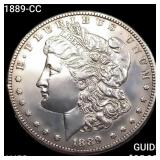 1889-CC Morgan Silver Dollar CHOICE AU