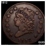 1812 Classic Head Large Cent HIGH GRADE