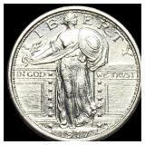 1917 Type 1 Standing Liberty Quarter  UNCIRCULATE
