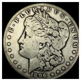 1896-S Silver Morgan Dollar NICELY CIRCULATED