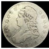 1818/7 Capped Bust Half Dollar LIGHTLY  CIRCULATE