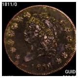 1811/0 Classic Head Large Cent HIGH GRADE