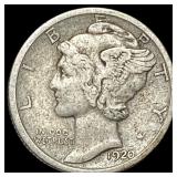 1920-D Silver Mercury Dime ABOUT UNCIRCULATED
