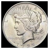 1922 Silver Peace Dollar UNCIRCULATED