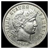 1900-S Silver Barber Dime CLOSELY  UNCIRCULATED